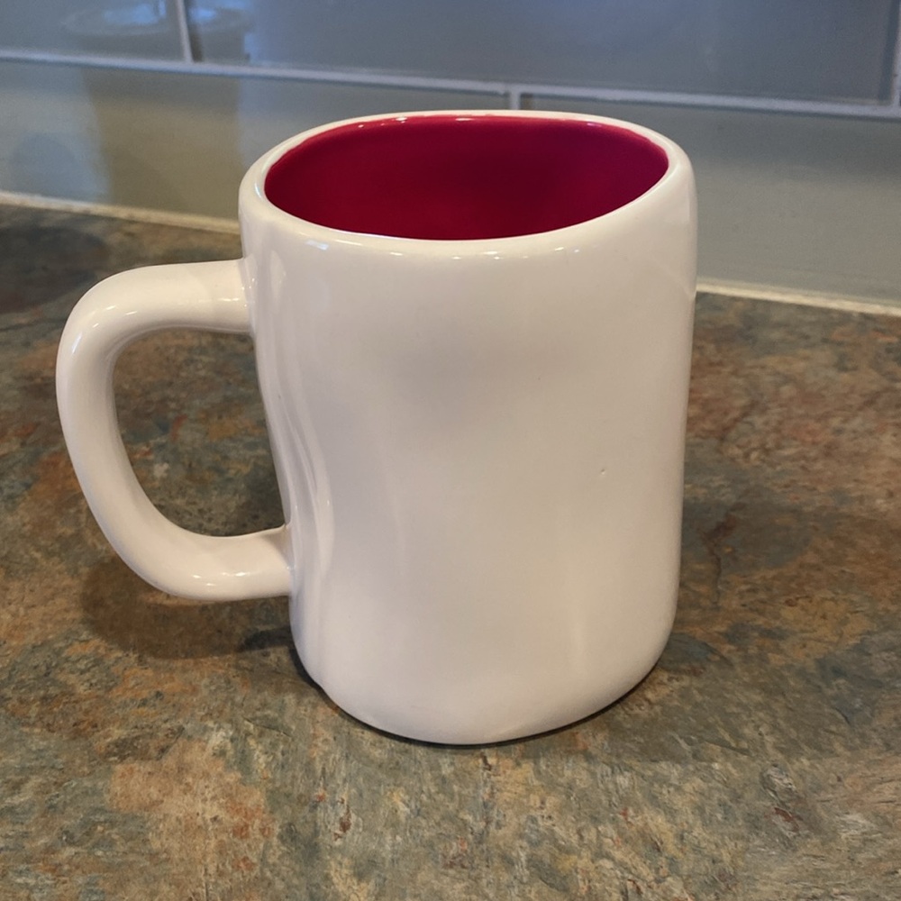 Rae Dunn Santa Claus White Mug NWOT - Picture 3 of 4